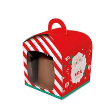 Caixa Panetone de Natal - Polo Norte - 10 unidades - Cromus - Magazine 25