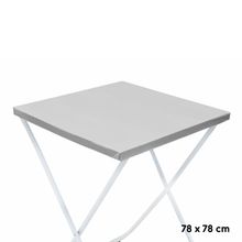 Toalha Plástica Cobre Manchas Perolizada - 78 x 78 cm - Prata - 10 unidades - CampFestas - Magazine 25