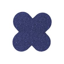 Forminha para doces 4 Pétalas Glitter Azul - 50 unidades -  NC Toys - Magazine 25